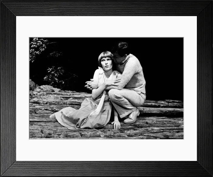 Framed Print : Mia Farrow is taking the part of Mary Rose at the Shaw Theatre, Euston Road Framed Print : Mia Farrow is taking the part of Mary Rose at the Shaw Theatre, Euston Road