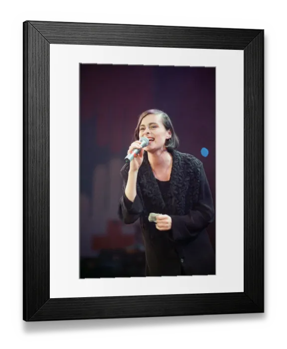 Framed Print : Lisa Stansfield performing during The Simple Truth Framed Print : Lisa Stansfield performing during The Simple Truth