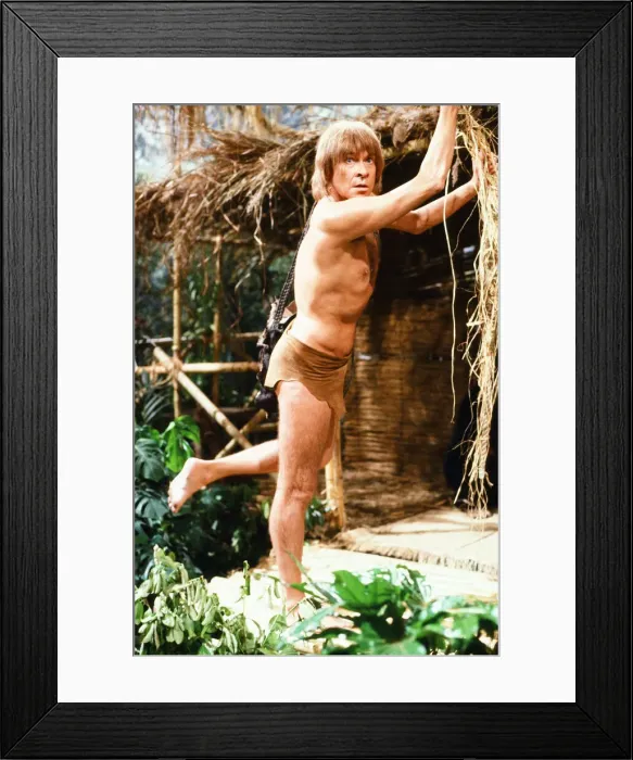 Framed Print : Actor and comedian Stanley Baxter as Tarzan. August 1981 Framed Print : Actor and comedian Stanley Baxter as Tarzan. August 1981