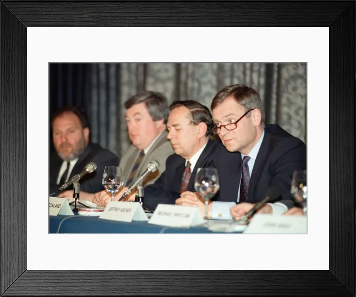 Framed Print : Jeffrey Archer, pictured at a press event for the charity the Simple Truth Framed Print : Jeffrey Archer, pictured at a press event for the charity the Simple Truth