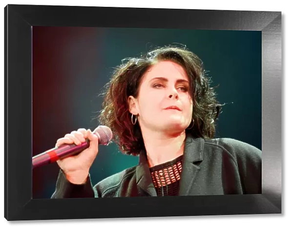 Alison Moyet performing during 'The Simple Truth'