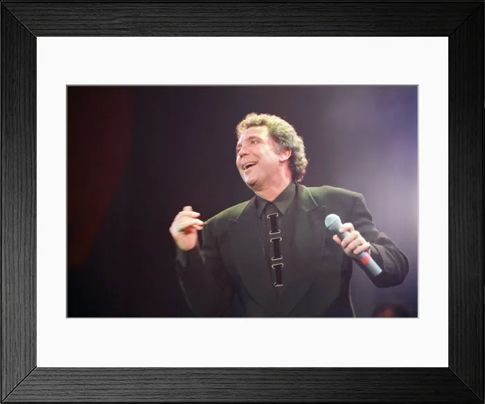 Framed Print : Tom Jones performing during The Simple Truth Framed Print : Tom Jones performing during The Simple Truth