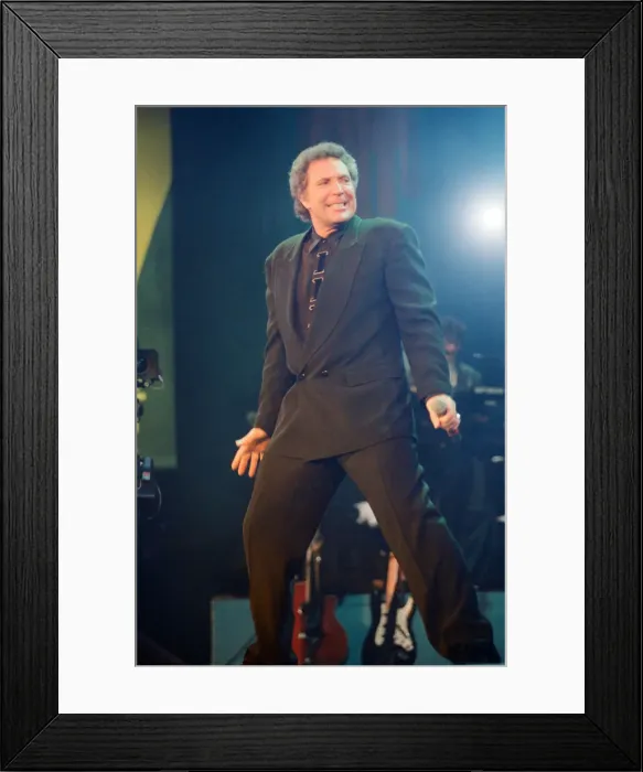 Framed Print : Tom Jones performing during The Simple Truth Framed Print : Tom Jones performing during The Simple Truth
