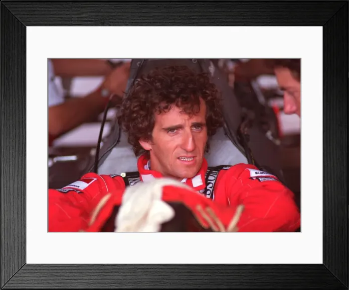 Framed Print : ALAIN PROST - BRITISH GRAND PRIX AT SILVERSTONE - 16 / 07 / 1989 (89 / 3791 - 16118468) Framed Print : ALAIN PROST - BRITISH GRAND PRIX AT SILVERSTONE - 16 / 07 / 1989 (89 / 3791 - 16118468)