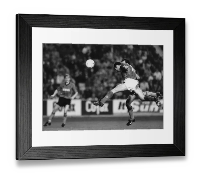 Framed Print : Glasgow Rangers 2 v Dundee United 0. Scottish Premier Division match at Ibrox