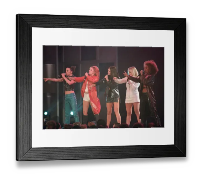 Framed Print : Spice Girls at Alexandra Palace in London to help launch new McLaren MP4 12 Formula One Framed Print : Spice Girls at Alexandra Palace in London to help launch new McLaren MP4 12 Formula One