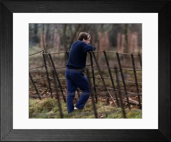 Framed Print : Andrew Parker Bowles In His Garden Dbase Framed Print : Andrew Parker Bowles In His Garden Dbase