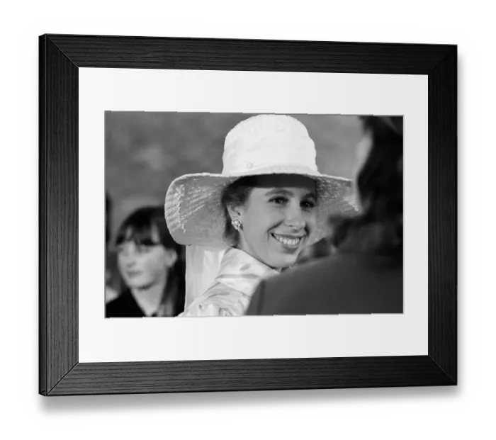 Framed Print : Princess Anne visits the Girl Guide HQ at Trefoil House, Birmingham Framed Print : Princess Anne visits the Girl Guide HQ at Trefoil House, Birmingham