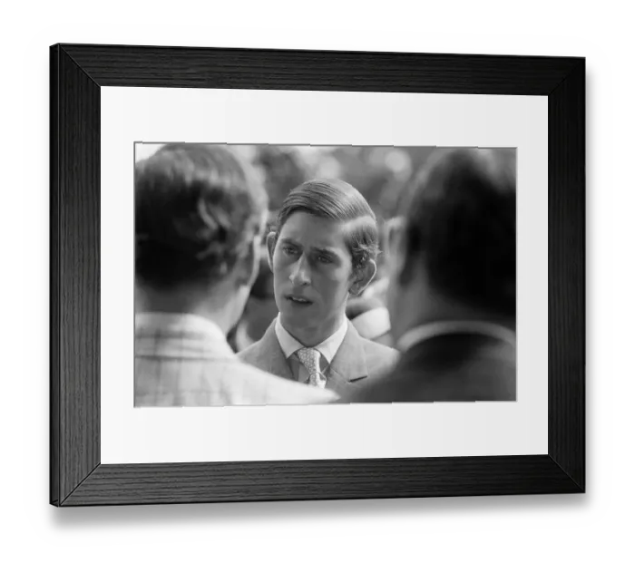 Framed Print : Charles, Prince of Wales, attends a Royal Garden Party, Rideau Hall, Ottawa, Canada
