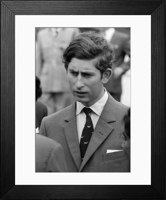 Framed Print : Charles, Prince of Wales, visits Levuka Island, Fiji. 11th October 1970 Framed Print : Charles, Prince of Wales, visits Levuka Island, Fiji. 11th October 1970
