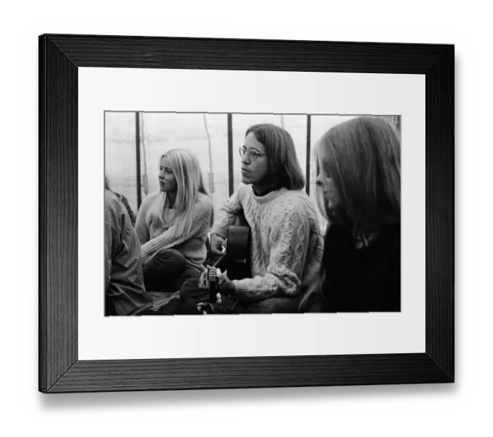 Framed Print : Isle of Wight Festival. A group of hippies in a tent. 21st August 1970 Framed Print : Isle of Wight Festival. A group of hippies in a tent. 21st August 1970