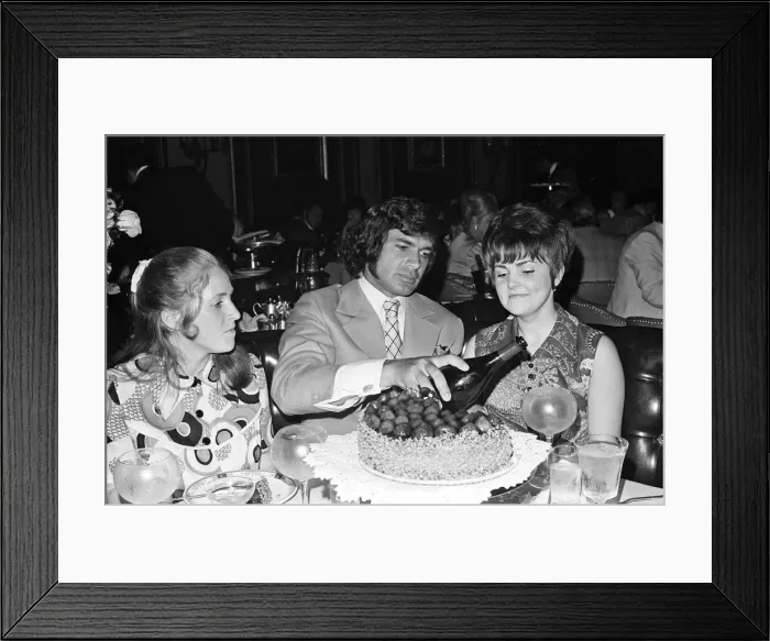 Framed Print : Pictured in Las Vegas, Nevada are Janet Lovegrove and Gillian Mason Framed Print : Pictured in Las Vegas, Nevada are Janet Lovegrove and Gillian Mason
