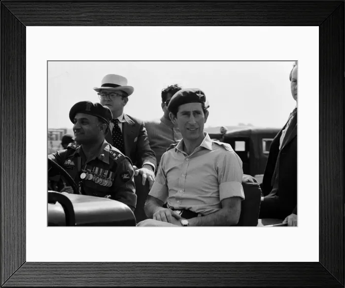 Framed Print : Prince Charles, the Prince of Wales, pictured during his visit to India. November 1980 Framed Print : Prince Charles, the Prince of Wales, pictured during his visit to India. November 1980