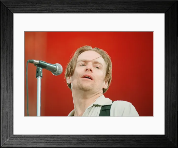 Framed Print : Bryan Adams (pictured) performing at Gateshead International Stadium, North East England Framed Print : Bryan Adams (pictured) performing at Gateshead International Stadium, North East England
