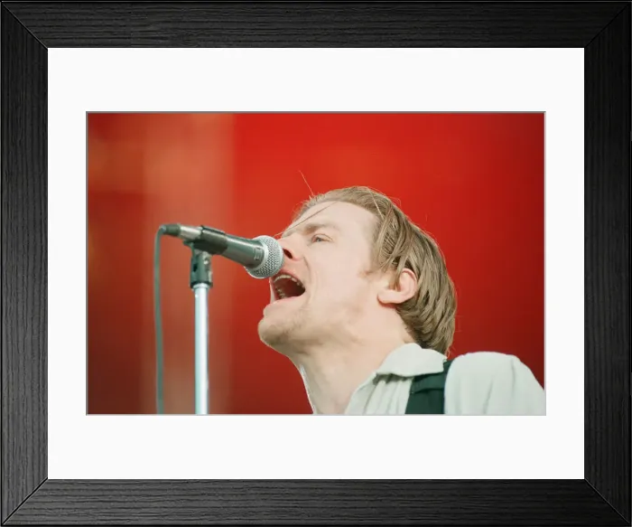 Framed Print : Bryan Adams (pictured) performing at Gateshead International Stadium, North East England Framed Print : Bryan Adams (pictured) performing at Gateshead International Stadium, North East England