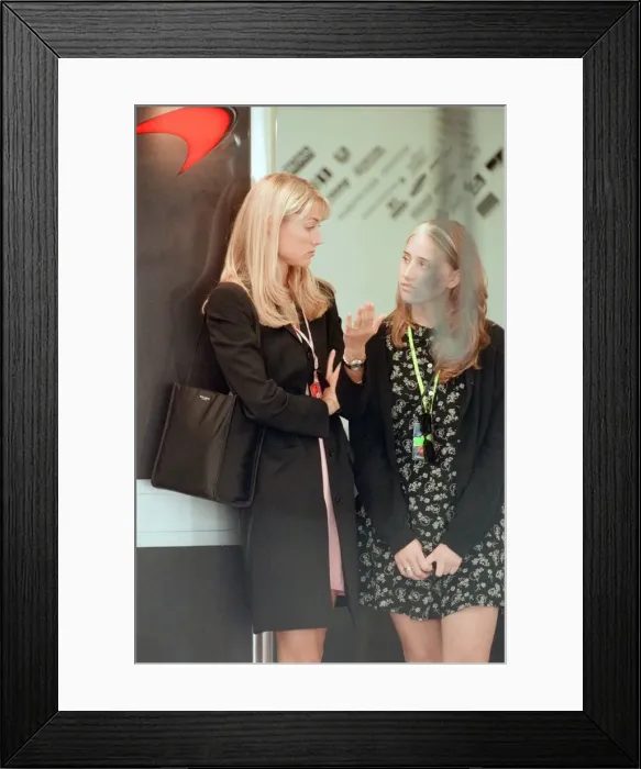 Framed Print : Heidi Wichlinski, girlfriend of David Coulthard of McLaren-Mercedes Framed Print : Heidi Wichlinski, girlfriend of David Coulthard of McLaren-Mercedes