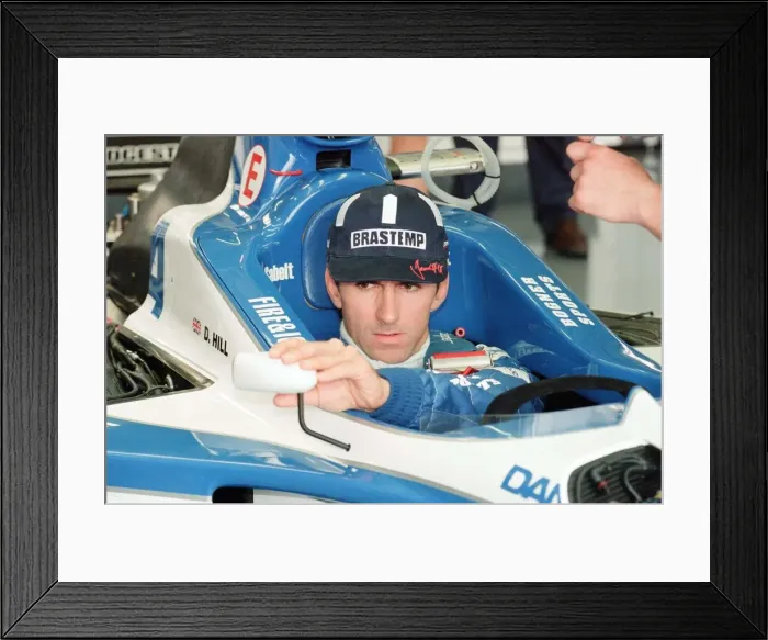 Framed Print : Damon Hill of Arrows-Yamaha, 1997 British Grand Prix, held at the Silverstone Circuit Framed Print : Damon Hill of Arrows-Yamaha, 1997 British Grand Prix, held at the Silverstone Circuit