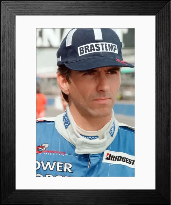 Framed Print : Damon Hill of Arrows-Yamaha, 1997 British Grand Prix, held at the Silverstone Circuit Framed Print : Damon Hill of Arrows-Yamaha, 1997 British Grand Prix, held at the Silverstone Circuit