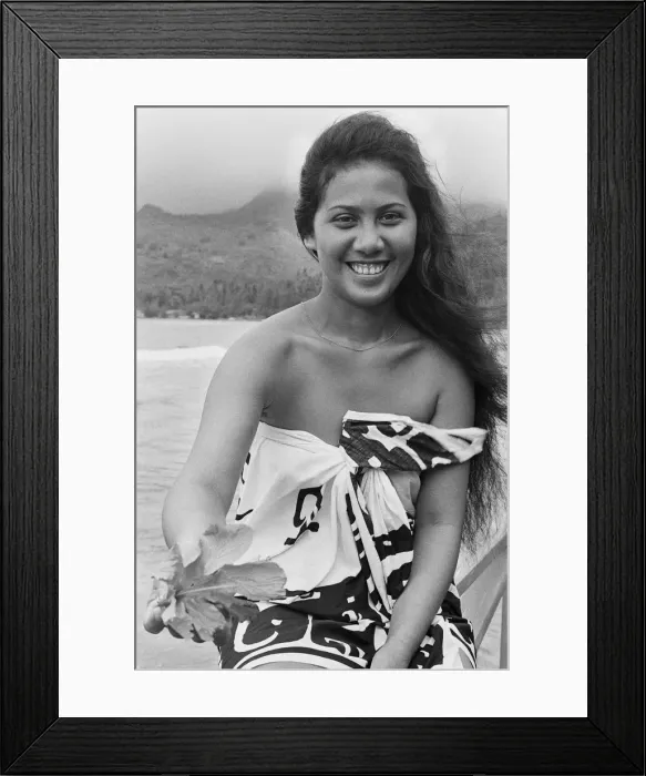 Framed Print : Life on Tahiti, one of the Polynesian Islands, French Polynesia, in the Pacific Ocean Framed Print : Life on Tahiti, one of the Polynesian Islands, French Polynesia, in the Pacific Ocean