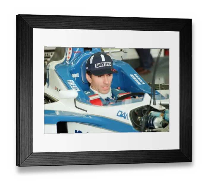 Framed Print : Damon Hill of Arrows-Yamaha, 1997 British Grand Prix, held at the Silverstone Circuit Framed Print : Damon Hill of Arrows-Yamaha, 1997 British Grand Prix, held at the Silverstone Circuit