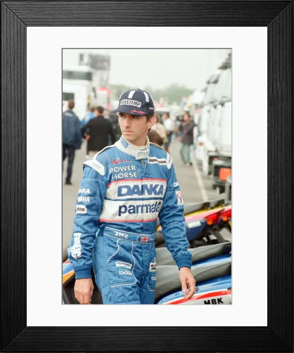Framed Print : Damon Hill of Arrows-Yamaha, 1997 British Grand Prix, held at the Silverstone Circuit Framed Print : Damon Hill of Arrows-Yamaha, 1997 British Grand Prix, held at the Silverstone Circuit