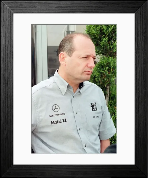 Framed Print : Ron Dennis, owner, CEO, chairman and founder of McLaren Technology Group Framed Print : Ron Dennis, owner, CEO, chairman and founder of McLaren Technology Group