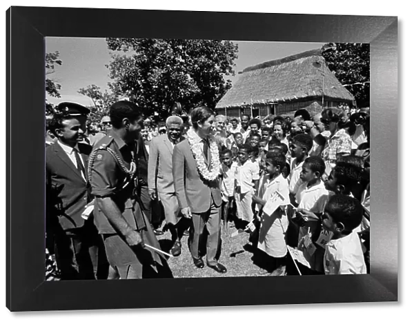 Prince Charles visits Viseisei Village, Viti Levu Island, in Ba Province of Fiji