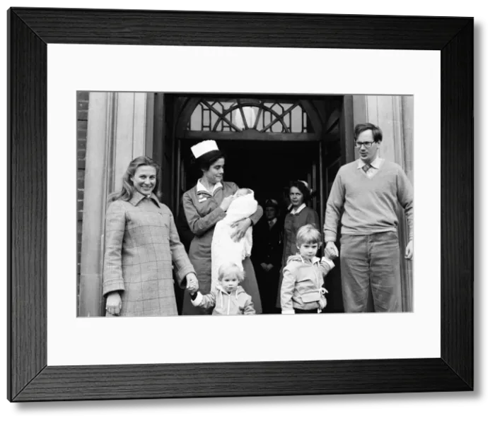 Framed Print : Birgitte, Duchess of Gloucester and Prince Richard, Duke of Gloucester outside St Framed Print : Birgitte, Duchess of Gloucester and Prince Richard, Duke of Gloucester outside St