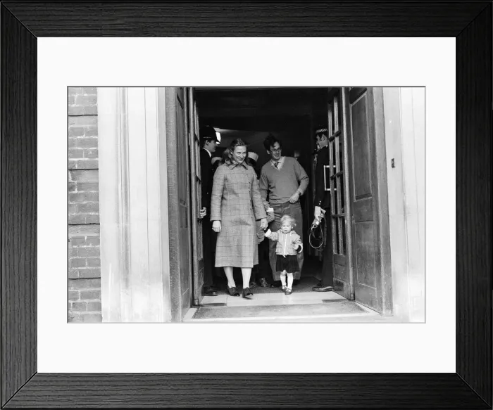 Framed Print : Birgitte, Duchess of Gloucester and Prince Richard, Duke of Gloucester outside St Framed Print : Birgitte, Duchess of Gloucester and Prince Richard, Duke of Gloucester outside St