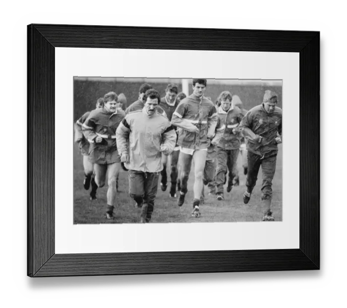 Framed Print : Rangers management team Graeme Souness and his no. 2 Water Smith lead from the front as Framed Print : Rangers management team Graeme Souness and his no. 2 Water Smith lead from the front as