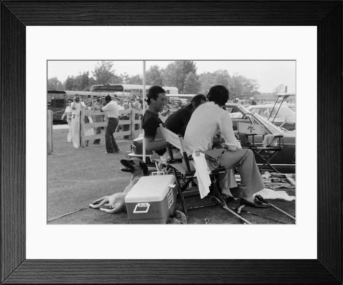 Framed Print : Prince Charles playing polo at Palm Beach, USA. April 1980