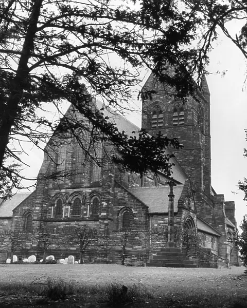 St Chads Church in Old Hall Lane, Kirkby, Knowsley, Merseyside, England