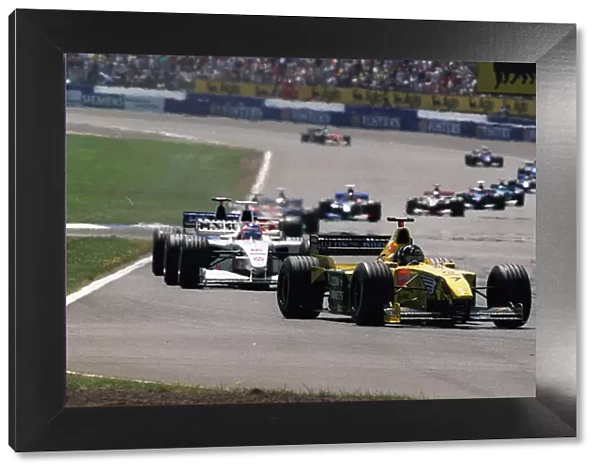 Damon Hill during the British Grand Prix July 1999 The 1999 British Grand