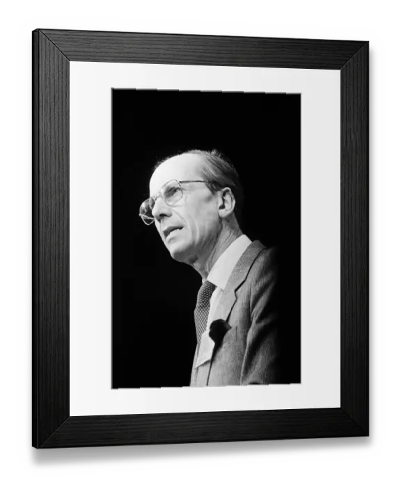 Framed Print : Conservative Party rally at Wembley during the 1987 election campaign