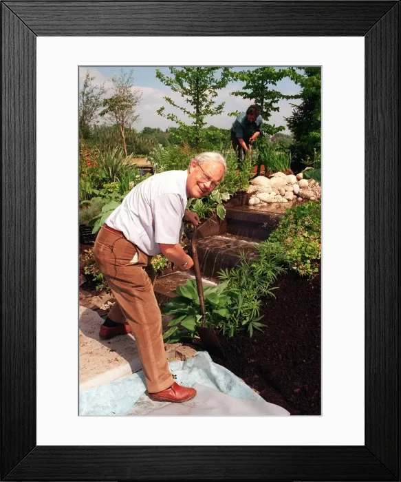 Framed Print : JIM McCOLL OF BEECHGROVE GARDEN AT THE GREAT GARDENS OF ARGYLL AND BUTE AT THE GARDEN Framed Print : JIM McCOLL OF BEECHGROVE GARDEN AT THE GREAT GARDENS OF ARGYLL AND BUTE AT THE GARDEN