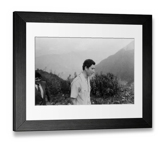 Framed Print : Prince Charles visits, Nepal. Prince Charles looking at Dharan-Dhankuta road project Framed Print : Prince Charles visits, Nepal. Prince Charles looking at Dharan-Dhankuta road project