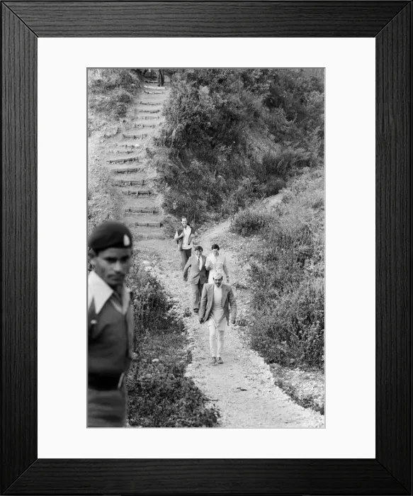 Framed Print : Prince Charles visits, Nepal. December 1980 Framed Print : Prince Charles visits, Nepal. December 1980
