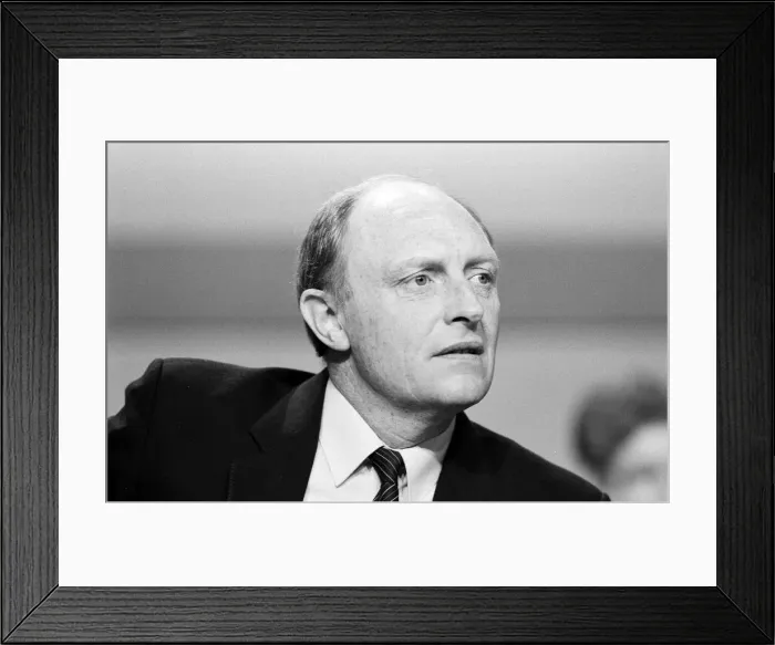 Framed Print : Labour Party conference, Bournemouth. Leader Neil Kinnock. 30th September 1985 Framed Print : Labour Party conference, Bournemouth. Leader Neil Kinnock. 30th September 1985