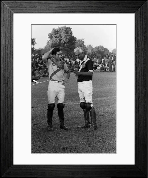 Framed Print : Prince Charles, the Prince of Wales, visiting Bombay, India Framed Print : Prince Charles, the Prince of Wales, visiting Bombay, India