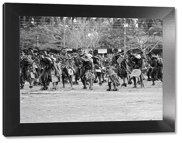 Independence day celebrations in Fiji. 10th October 1970