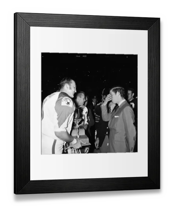 Framed Print : Prince Charles in Ottawa, Canada. Prince Charles is dwarfed by the giant heavily Framed Print : Prince Charles in Ottawa, Canada. Prince Charles is dwarfed by the giant heavily