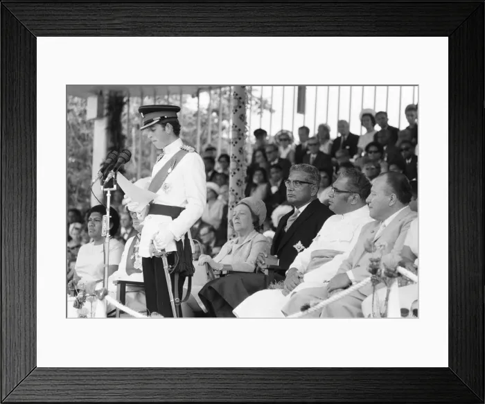 Framed Print : Charles, Prince of Wales, visits Suva in Fiji for Independence celebrations Framed Print : Charles, Prince of Wales, visits Suva in Fiji for Independence celebrations