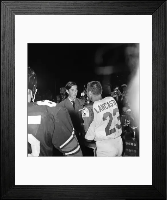 Framed Print : Prince Charles in Ottawa, Canada. Prince Charles is dwarfed by the giant heavily Framed Print : Prince Charles in Ottawa, Canada. Prince Charles is dwarfed by the giant heavily