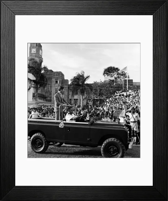 Framed Print : Charles, Prince of Wales, celebrates independence day in Fiji. 10th October 1970 Framed Print : Charles, Prince of Wales, celebrates independence day in Fiji. 10th October 1970