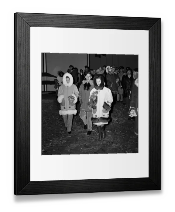 Framed Print : Princess Anne, Prince Charles and Queen Elizabeth II on a royal tour of Canada Framed Print : Princess Anne, Prince Charles and Queen Elizabeth II on a royal tour of Canada