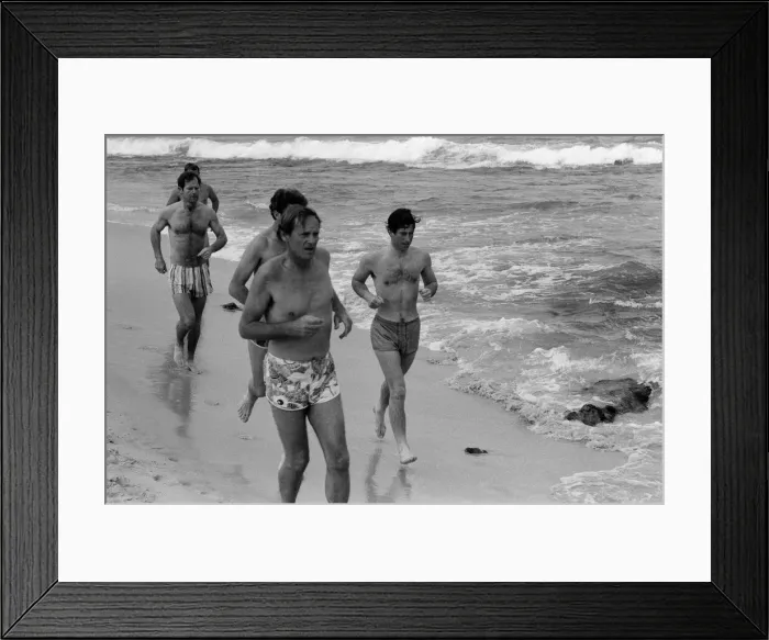 Framed Print : Prince Charles enjoying some time at the beach during his visit to Australia. March 1979 Framed Print : Prince Charles enjoying some time at the beach during his visit to Australia. March 1979
