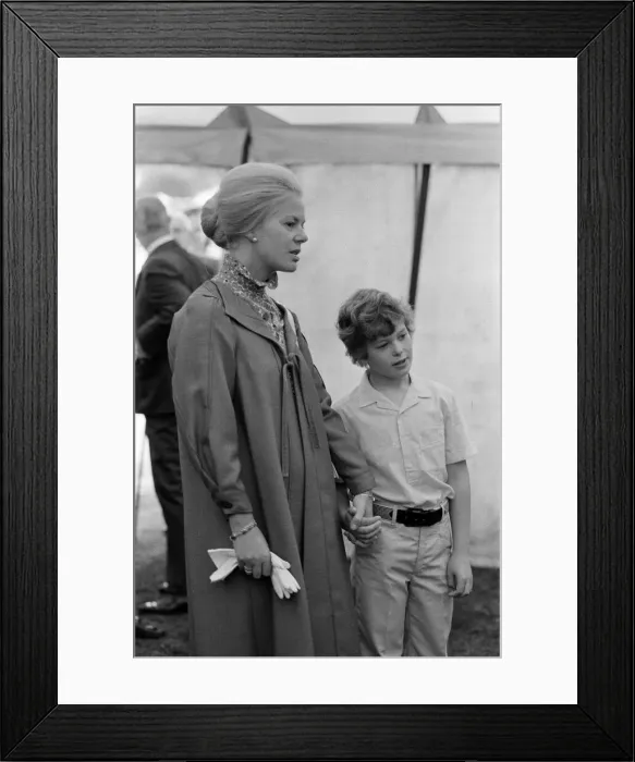 Framed Print : Katharine, Duchess of Kent and her son Lord Nicholas Windsor attend the annual Framed Print : Katharine, Duchess of Kent and her son Lord Nicholas Windsor attend the annual