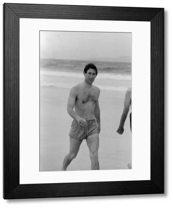 Framed Print : Prince Charles pictured during his visit to Australia. March 1979 Framed Print : Prince Charles pictured during his visit to Australia. March 1979