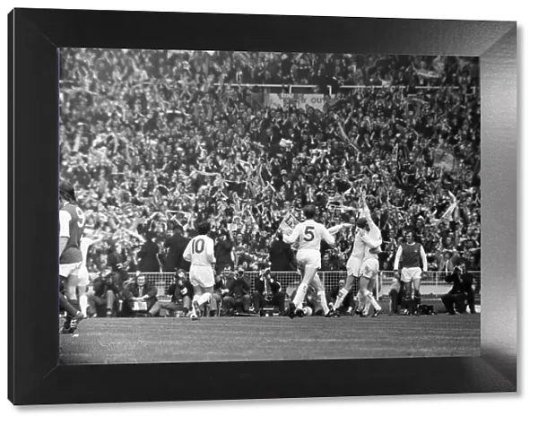 1972 FA Cup Final held at Wembley, Leeds United 1 - 0 Arsenal