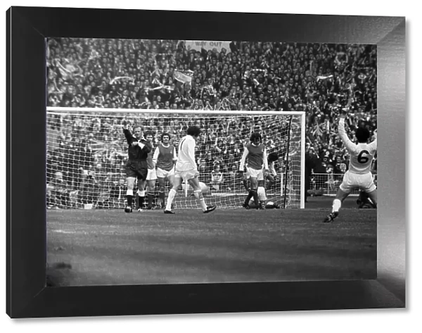 1972 FA Cup Final held at Wembley, Leeds United 1 - 0 Arsenal